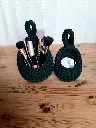 2 PANIERS A ACCROCHER (vert foncé)