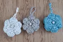 DECO FLEUR AU CROCHET