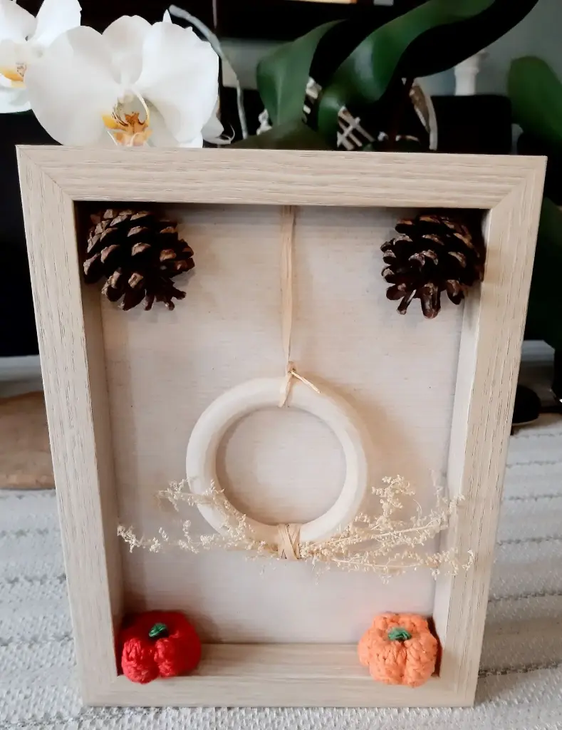 CADRE "AUTOMNE" Citrouilles