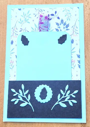 CARTE HOUX verte + ENVELOPPPE