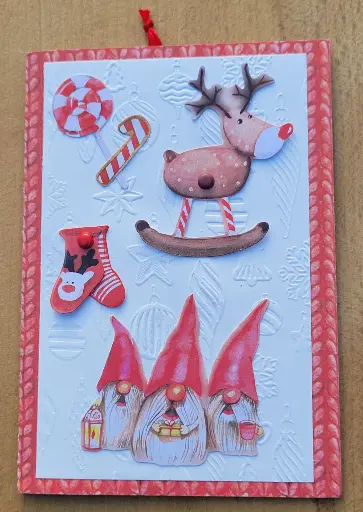 CARTE Gnomes + ENVELOPPE